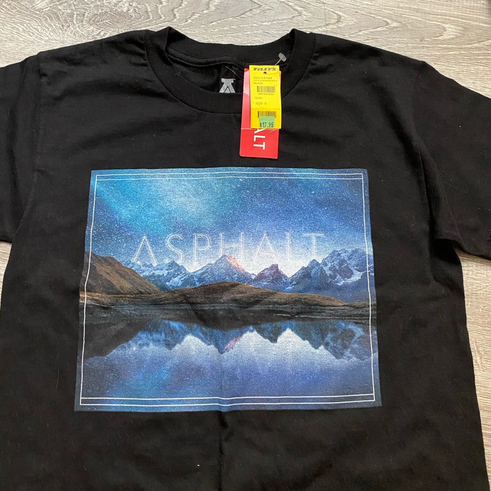 Black Graphic Tee